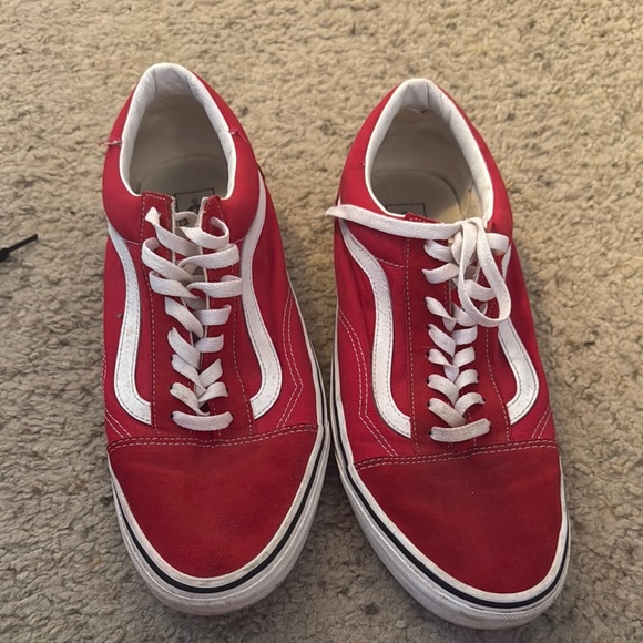 Vans Red Men's Shoes - Picture 1 of 5